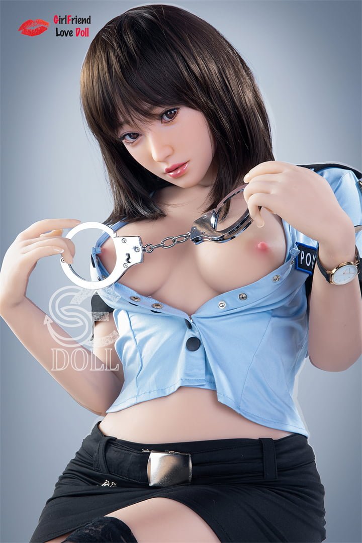 SE Real Sex Doll With Uniform 163cm E Cup Female Cop Irene